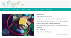 Desktop Screenshot of drgreene.com